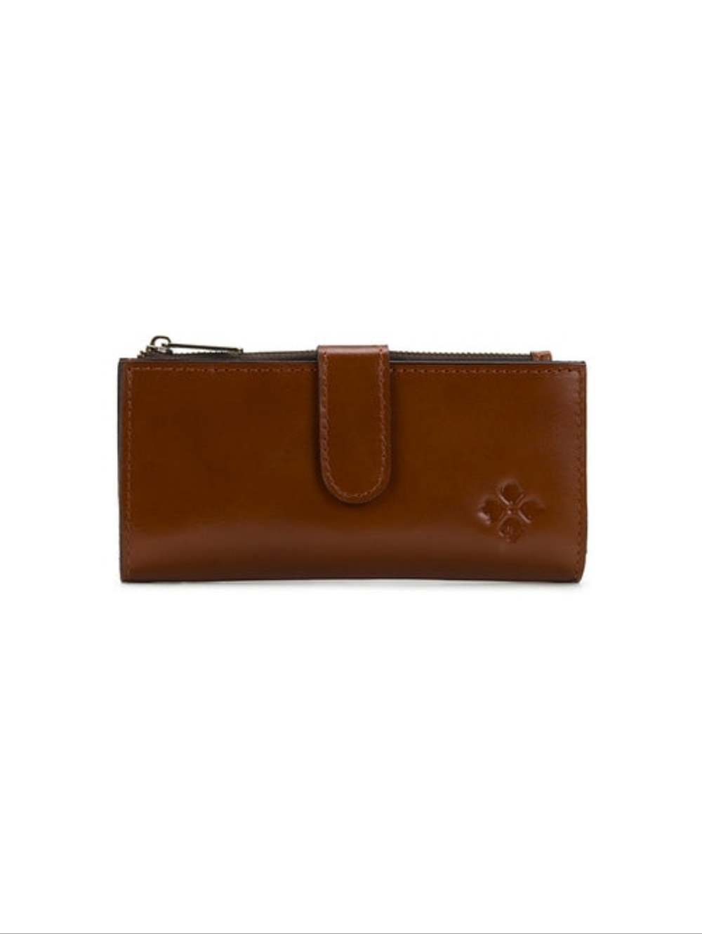 Patricia Nash Nazari Florence Tan Bi-Fold Leather Wallet